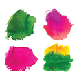 water-colour blots vector image vector image