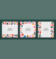 modern abstract templates collection contemporary vector image