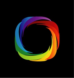 Spectrum visible light- color wheel design Vector Image