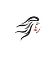 style haircut icon vector image vector image