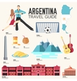 country argentina travel vacation guide of goods vector image