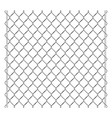 metal grid palisade fence design vector image vector image