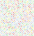 pattern of vibrant dots vector image vector image