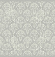 silver floral ornament brocade textile pattern vector image