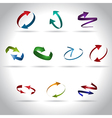 arrow set vector image