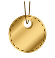 gold price tag design label vector image vector image