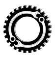 logo or emblem for car service and garage high vector image