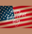 fourth of july celebration banner greeting card vector image