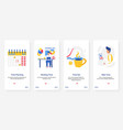 business time planning strategy for work vector image vector image