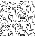 halloween cute seamless pattern texture vector image vector image