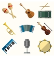icon of musical equipment vector image