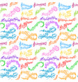 notes music melody colorful musician symbols vector image