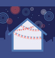 celebration independence day america 4th vector image vector image