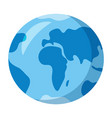 earth globe icon vector image