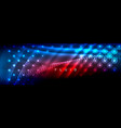 liquid neon flowing waves glowing light lines vector image