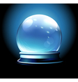 crystal ball vector image vector image