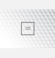 abstract background with monochrome hexagonal vector image