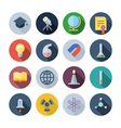 icons for science vector image vector image
