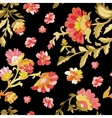 watercolor paisley seamless pattern vector image