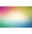 low polygon background vector image