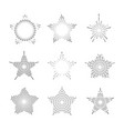 light rays of burst vector image vector image