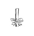 hand drawn abstract fun merry christmas vector image