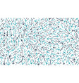 arrows doodle seamless pattern on white background vector image vector image