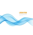abstract color wave design element vector image