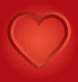 heart icon vector image