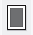 picture frame border vector image