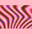 colorful chromatic waves in bright warm colours vector image vector image