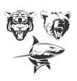 elements for sport team labels vector image