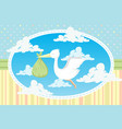baby delivery vector image