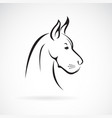 dog head great dane or german mastiff or danish vector image
