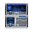 mp3 media music player vector image vector image