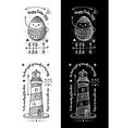 trendy retro vintage insignias - badges set vector image vector image