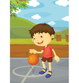 basketball vector image vector image