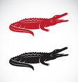 image of an crocodile design vector image