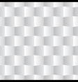 3d square seamless pattern white vector image vector image
