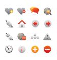 internet icons vector image