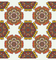 abstract background with ethnic ornament pattern vector image