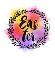 abstract greeting card for easter vector image vector image