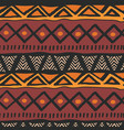 tribal ethnic colorful bohemian pattern vector image