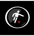 sport symbol vector image vector image