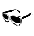 plastic sunglasses vector image vector image
