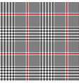 classic glen check plaid pattern vector image