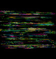 no signal glitch background tv screen noise vector image vector image