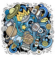 space cartoon vector image vector image