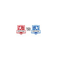 basket ball tournament logoidentity design vector image
