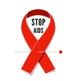 aids ribbon vector image